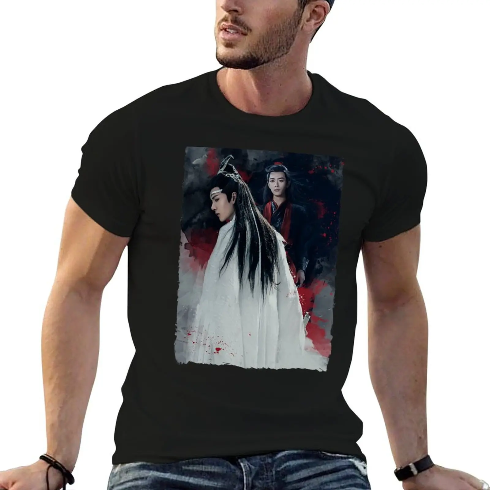 

WangXian. The Untamed T-Shirt man t shirts cotton t shirt for man 100 percent cotton T-Shirt