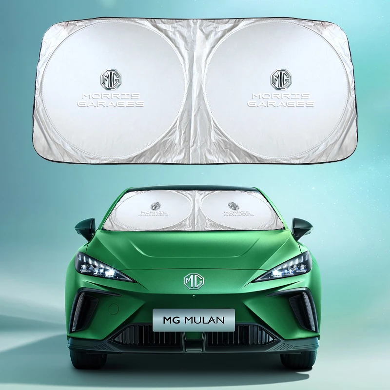 Auto Parabrezza Parasole Visiera Protezione Uv Scudo Per Mg Hs MG4 Ev Cyber X Marvel R Zs ES5 One Cyberster MG3 MG5 MG7 MG6 Ezs