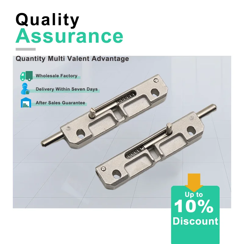 

A Pair Of Left And Right 304 Stainless Steel Telescopic Locks For Industrial Electrical Cabinet Doors And Mechanical Equipment