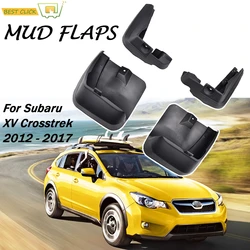 Front Rear Mud Flaps For Subaru XV Crosstrek 2013 - 2017 Mudflaps Splash Guards Flap Mudguards Fender 2014 2015 2016