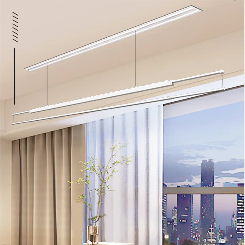

Concealed Smart Electric Clothesline with Remote Control Lifting Function Capable of Being Hidden and Drying Clothes