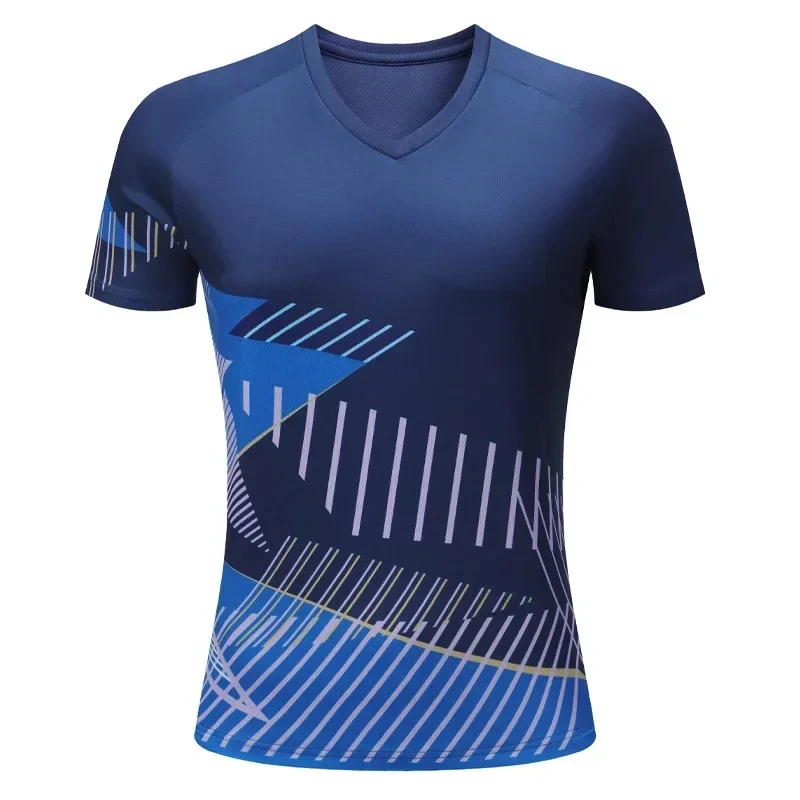 Women Badminton Tee Exercise Training Quick Dry 3D Print Table Tennis Shirts Ice Silk Breathable Ping Pong Volleyball Jerseys