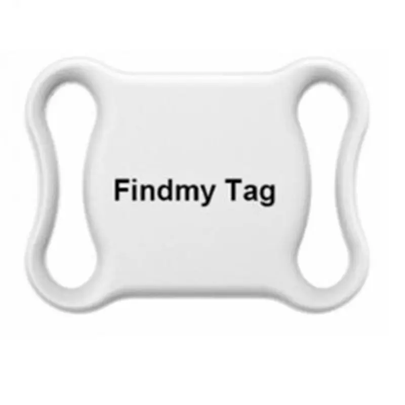 A25P 2X GPS Tracker 2.4G Low-Power WIFI Locator Auto Huisdieren Airtags Smart Finder Key Finder Positionering Findmy Tag APP (wit)