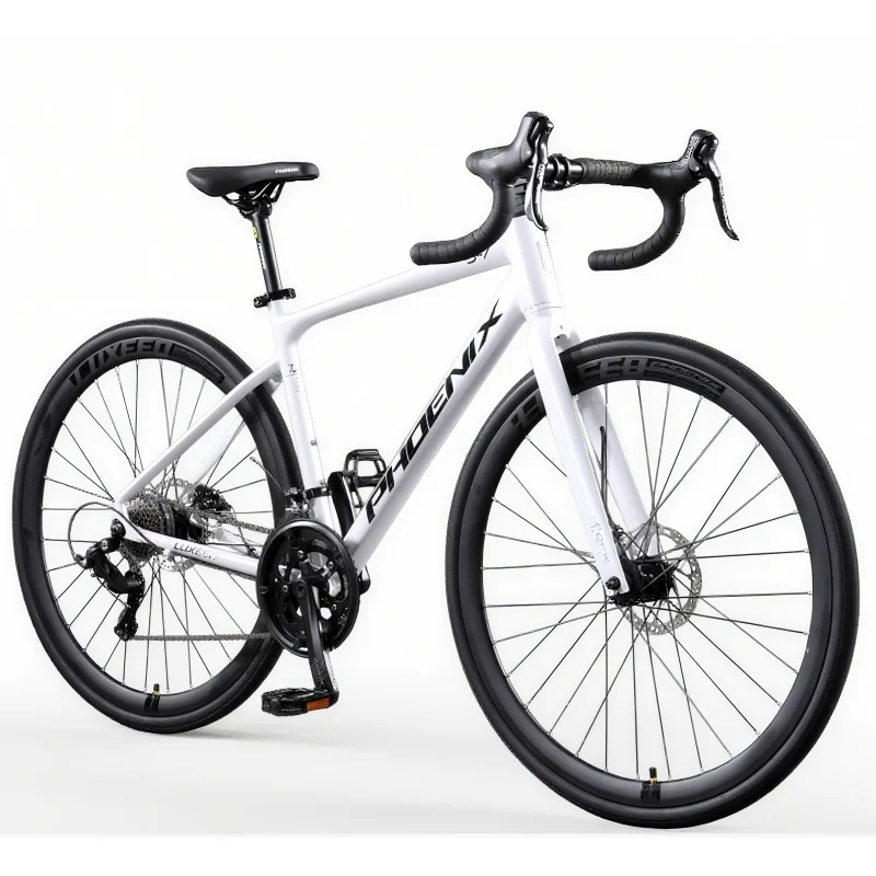 AliExpress NONE Racing Road Bike City Road Bicycle Full Inner Cable Aluminum Alloy Frame 16s 700x32C Racing Road Bike Wheelset