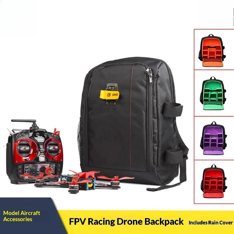 

FPV racing drone backpack, quadcopter remote control storage bag, portable waterproof backpack for drones and model aircraft.