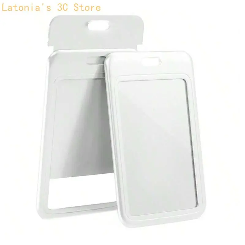 ABS IDs Card Holders Set with Slide-Open Covers in Assorted Colors, 6 Pack X3UB