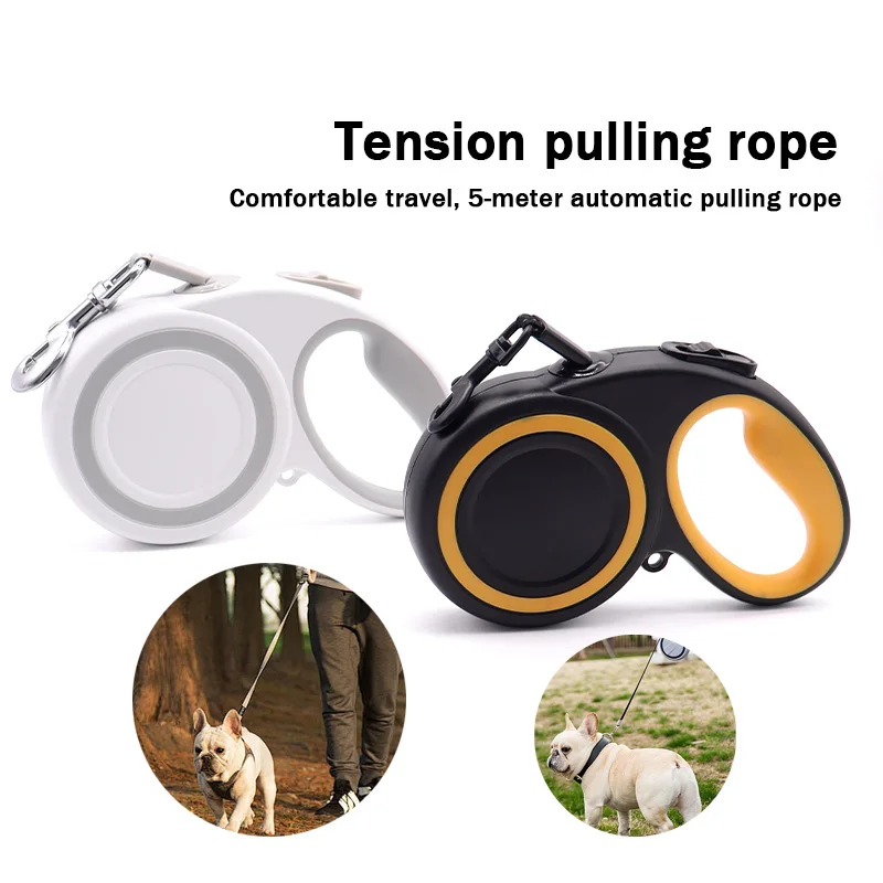 

Retractable Dog Leash - 3M/5M Length, Strong Automatic Extending Design, Suitable for Small and Large Dogs Running Leash