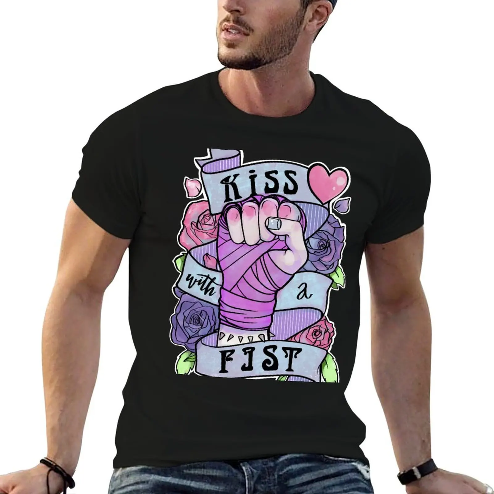 Kiss with a Fist T-Shirt Breathable Lightweight Summer Top
