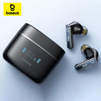 Baseus Bowie 30 Earphones Wireless Bluetooth 5.3 Headphones TWS Active Noise Reduction Earbuds 6 Microphone AI Call Headset Pro