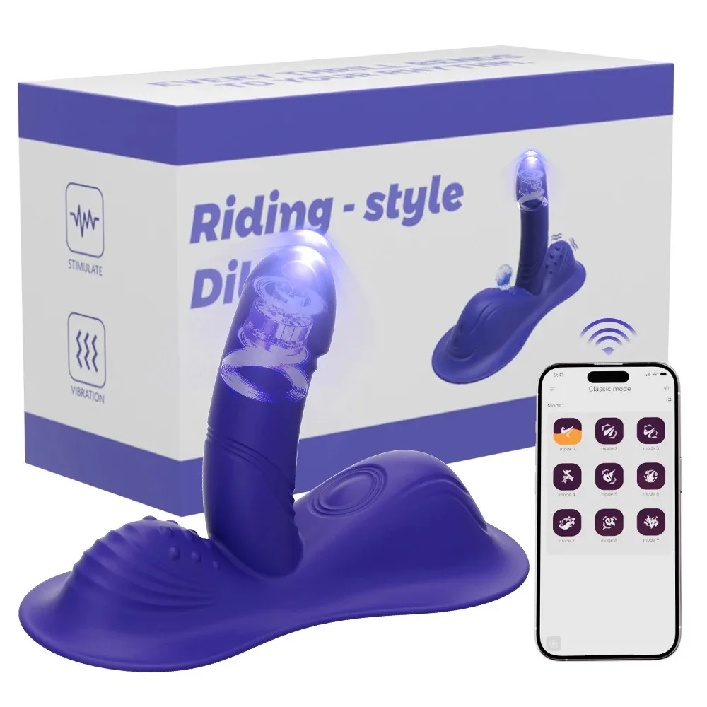 Male Thrusting Anal Plug Dildo Butt Plug Vibrator Prostate Massager for Men Gay Masturbator Remote Control Sex Toys for Couples