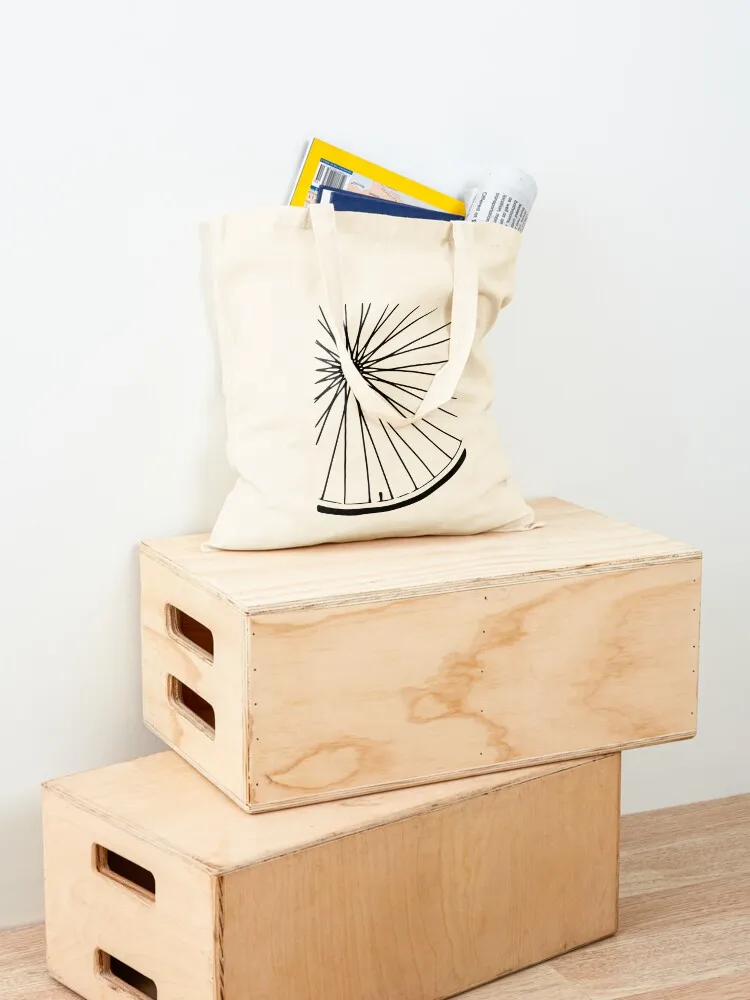 Bicycle wheel Tote Bag tote bag canvas Women's handbag Cloth bag reusable grocery bags