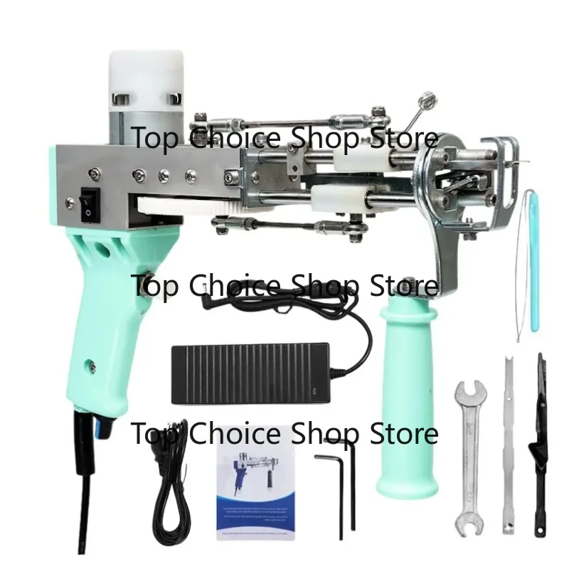 DIY Rug Tufting Tool Cut And Loop Pile Gun With Trimming Accessory