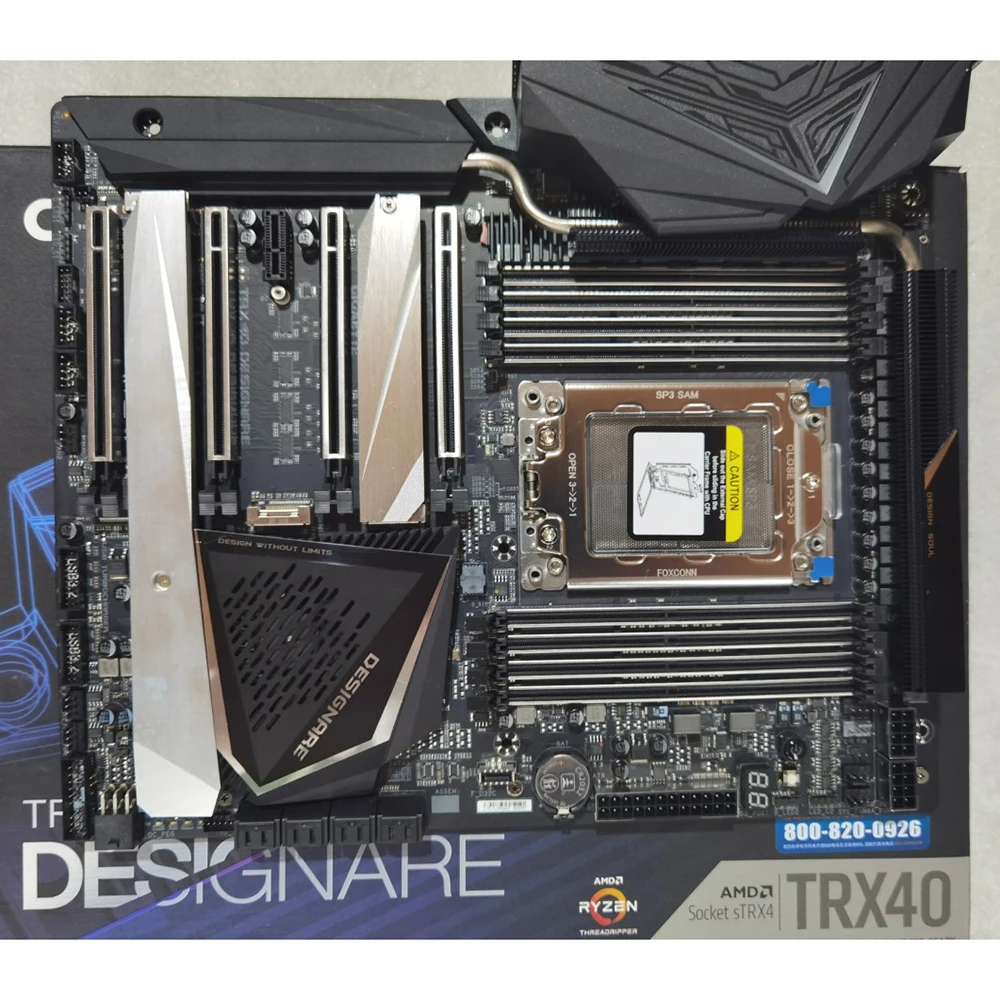 TRX40 DESIGNARE 8*DDR4 Support XMP 256GB 8*SATA 3.0 XL-ATX Motherboard