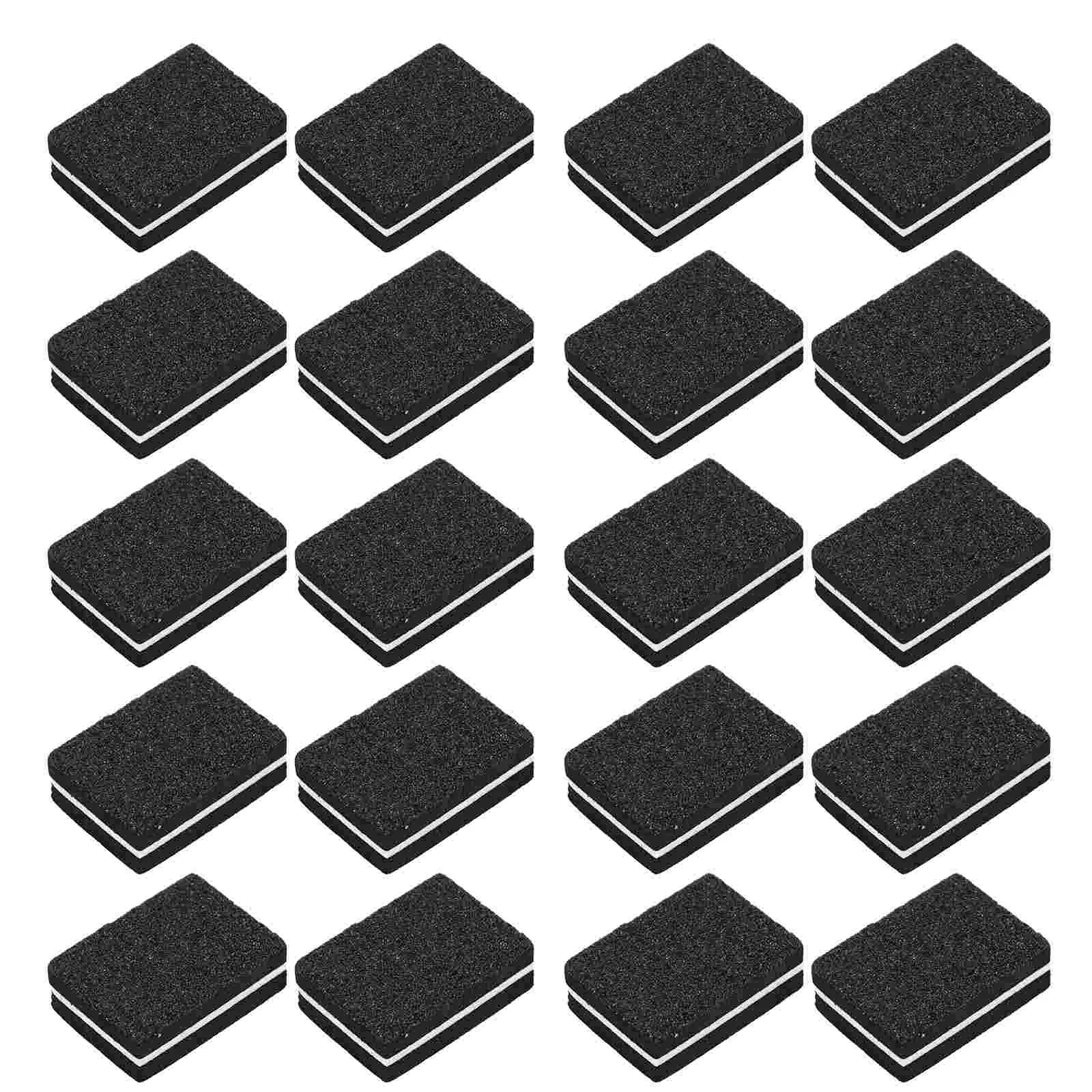 50 Pcs Sponge Nail File Buffing Sanding Block Finger Polishing Buffer Blocks Mini