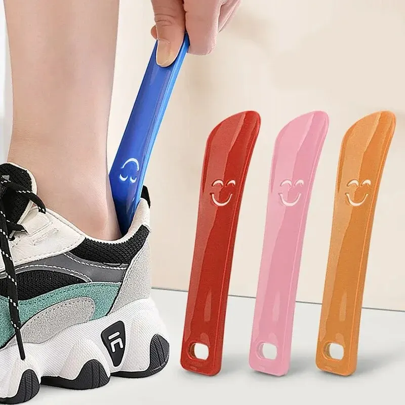 Shoe Horns Professional Plastic Shoe Horn Spoon Shape Shoehorn Shoe Lifter Flexible Sturdy Slip