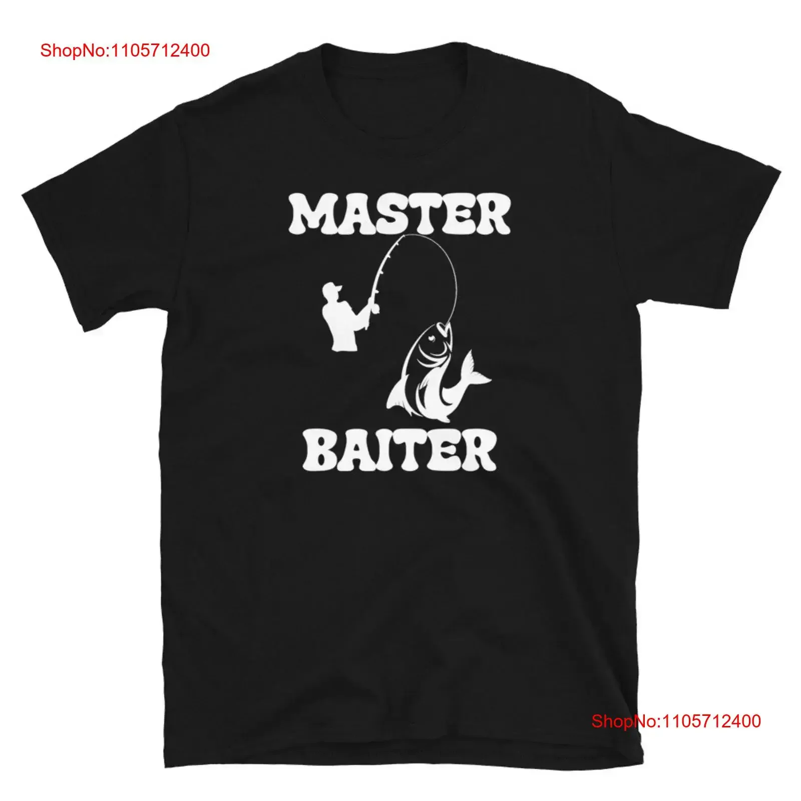 Master Baiter Funny Fishing T Shirt Perfect for Dad Brothers Uncles And Friends Awesome Birthday s the Fisherman in your life