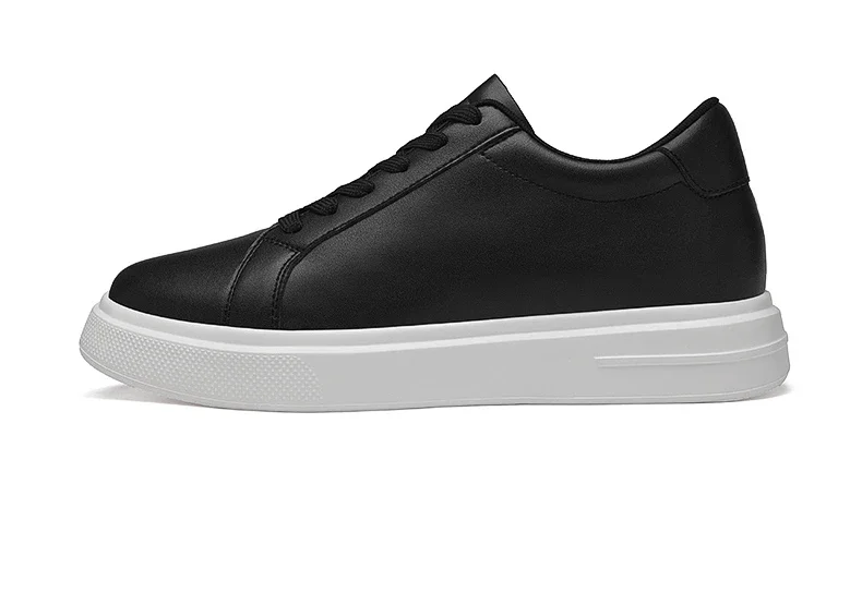 Neue Herren-Sneaker mit Erhöhungseffekt, 6-10 cm hohe Absätze, Leder-Sportschuhe für Herren – Detail 38
