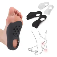 1 par de plantillas ortopédicas para pies planos, piernas en forma de O y fascitis Plantar, inserciones para zapatos con soporte para arco Unisex