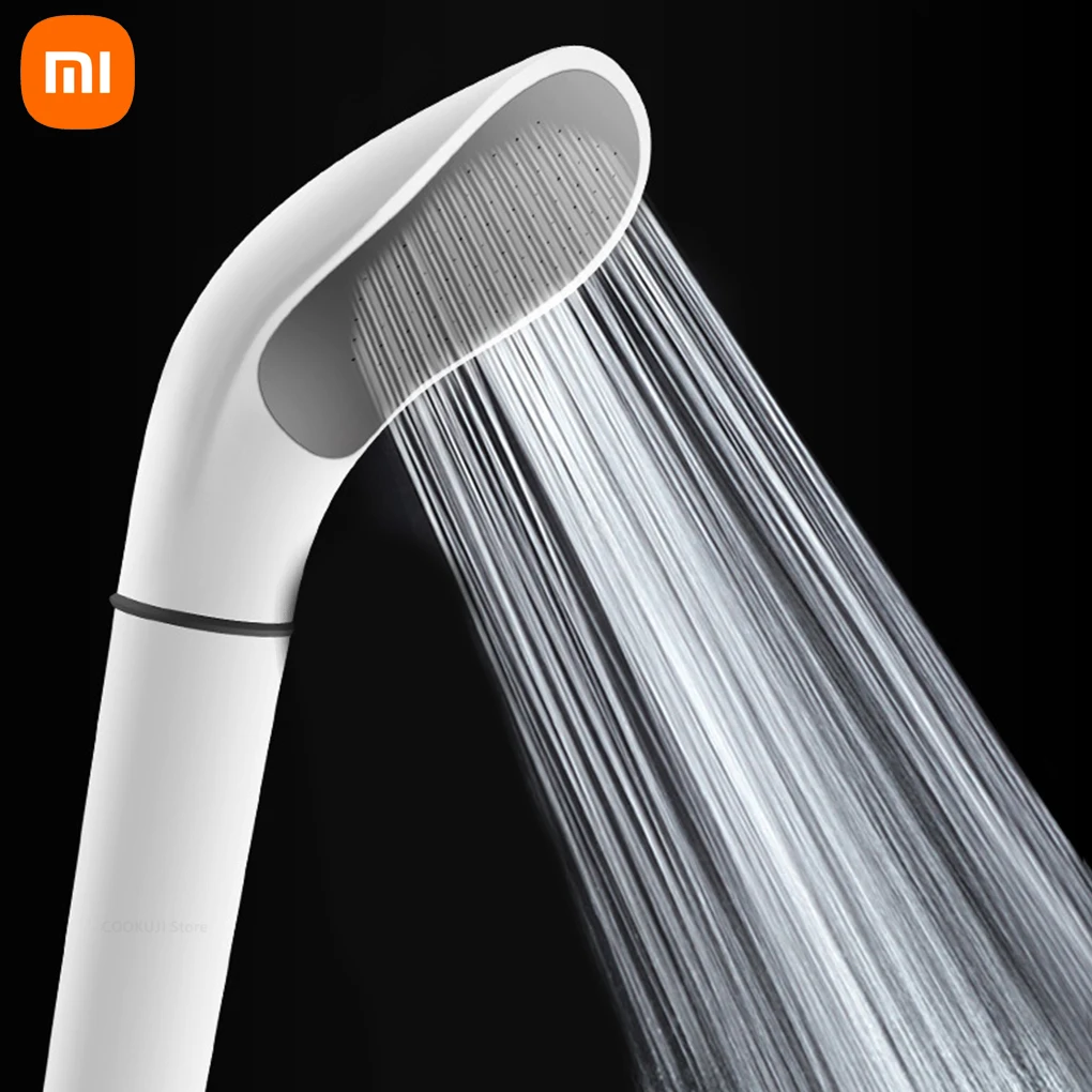 New Xiaomi High Pressure Shower Head Home Bathroom Gym Shower Room Booster Rainfall Shower Filter Spray Nozzle High Saving Water