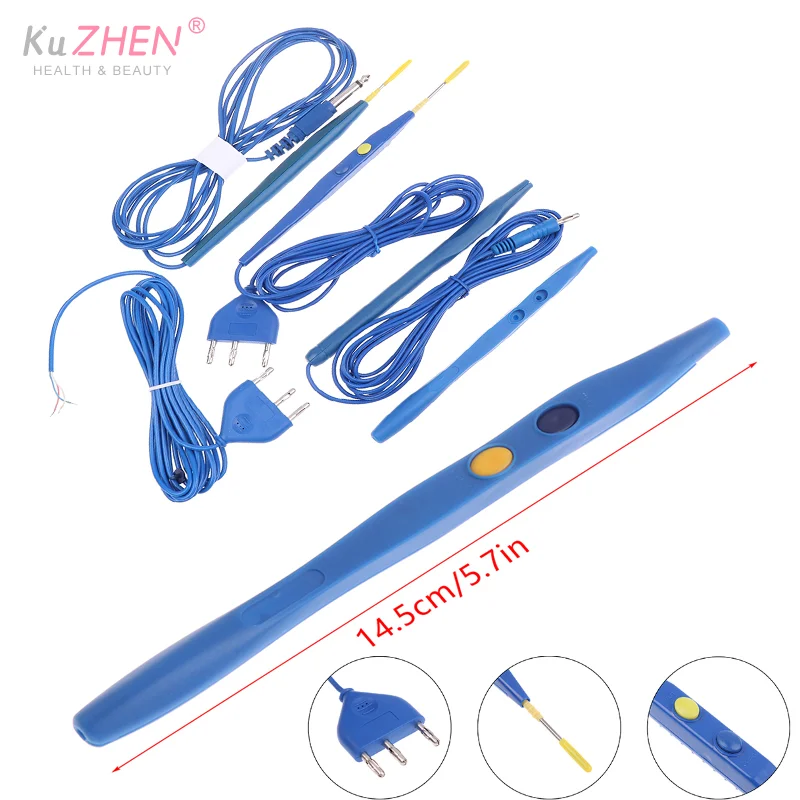 New Reusable Electrosurgical ESU Pencil Electrosurgical Pencil Disposable Electrosurgery Monopolar Electric Pencil Autoclavable