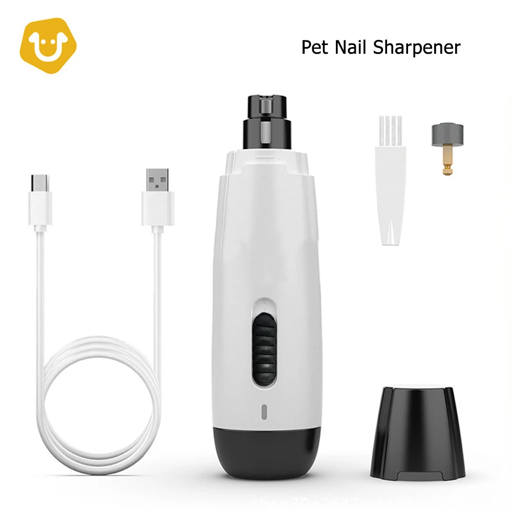 Electric dog nail clippers, cat manicure, claw sharpener, rechargeable pet nail sharpener