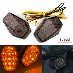 Universal 2Pcs Motorcycle Led Turn Signal Indicator Light Lamp Blinker For Suzuki GSXR K1-K4 SV600/1000 BANDIT 600S/12005 DL650