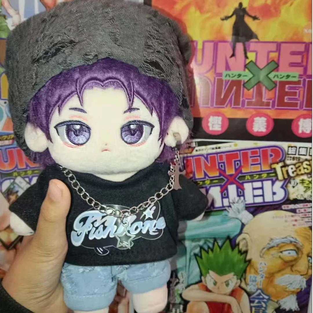 

Stuffed 20cm Anime Blue Lock Mikage Reo Plush Toys for Adults and Children Cotton Doll Cute Dress Up Collection Xmas Gifts