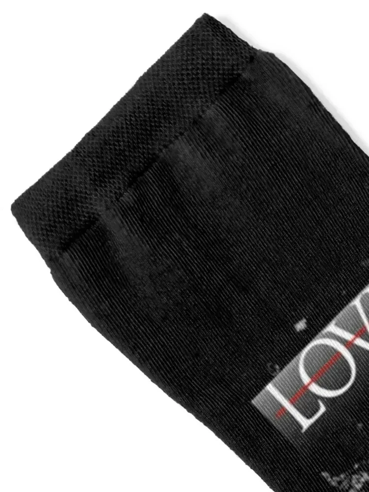 Lovejoy Band Lightweight Hoodie Socks kids designer brand crazy Men Socks Luxury Brand Women's