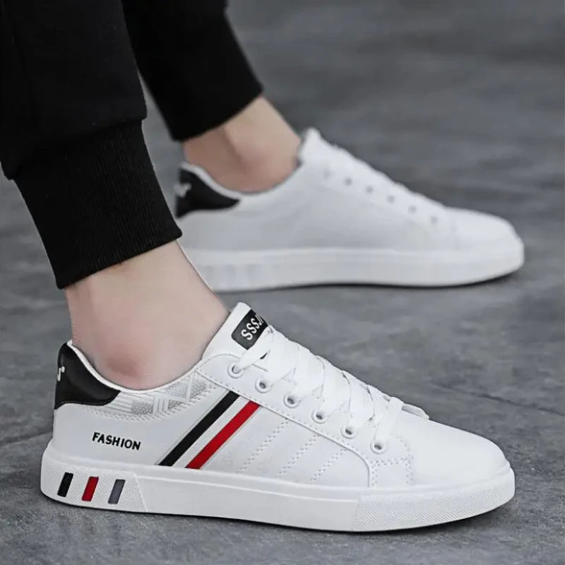 

Fashion Sneakers Men Vulcanize Shoes Chunky Flat Comfortable Spring Autumn Platform Mens Shoes Sports Casual White Shoes