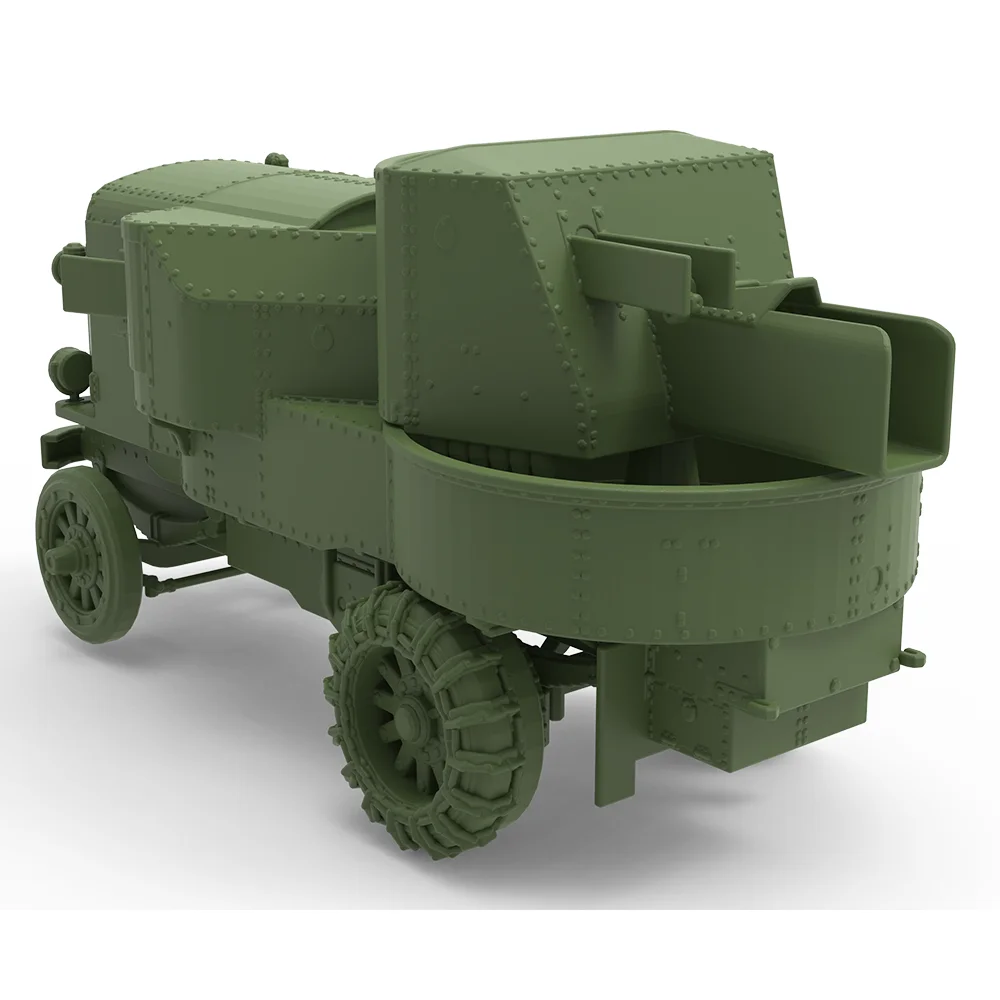 SSMODEL SS373 1/350 1/700 1/200 1/144 Empire ruso Garford-Putilov coche blindado modelo militar Kit miniatura estático