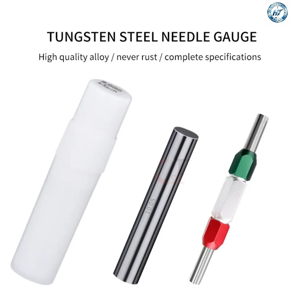 101PCS High Accuracy White Steel Plug Gauge 0.01mm Smooth Hole Pin Gage Set Measuring Inspection Tool