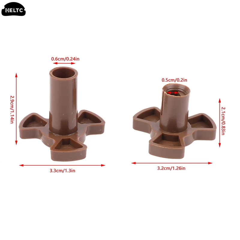 1pcs Universal Turntable Coupler Microwave Oven Turntable Roller Guide Support Coupler Tray Shaft Microwave Turntable Shaft