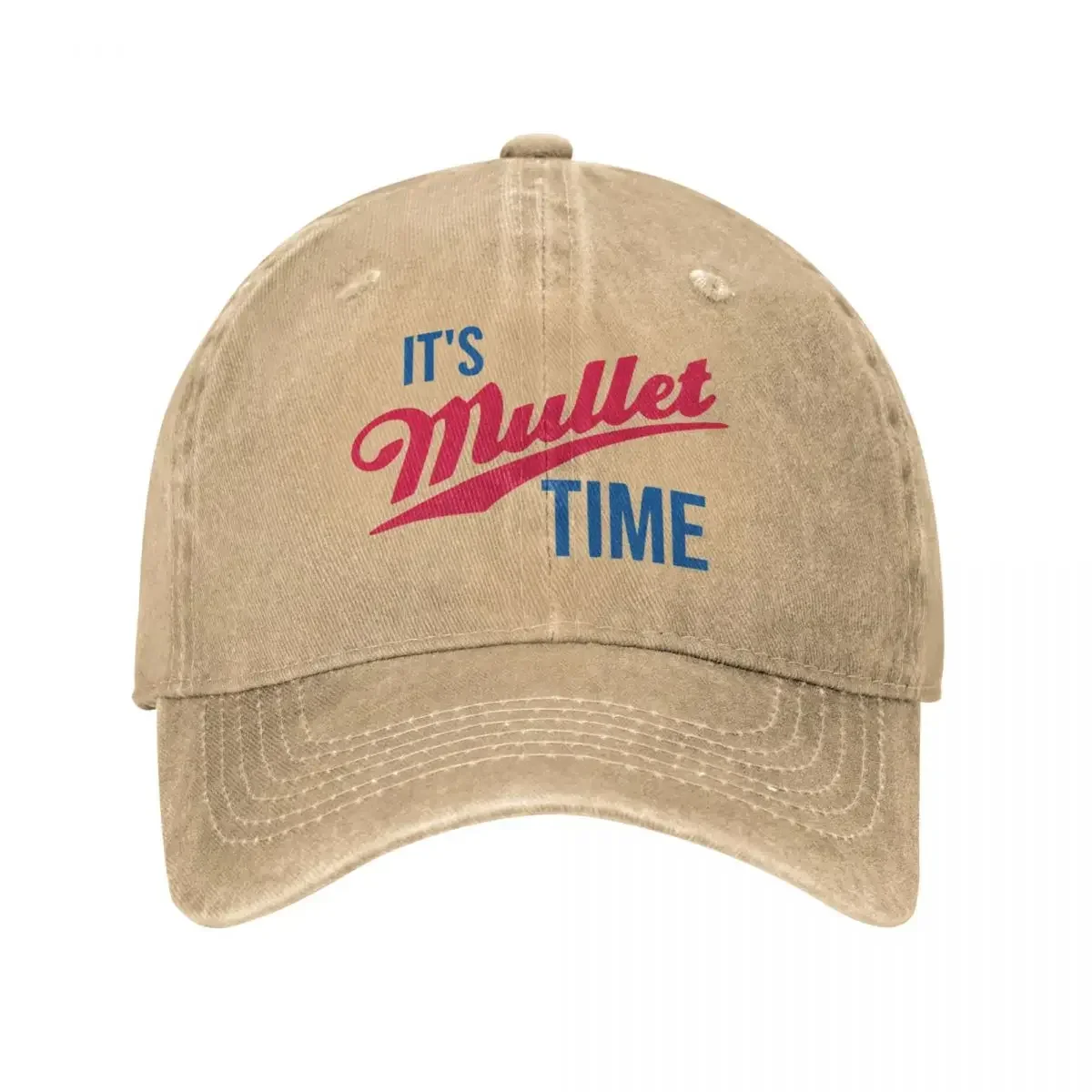 It's Mullet Time, Funny Mullet Cowboy Hat western hats Trucker Hat Men'S Caps Women'S Hat