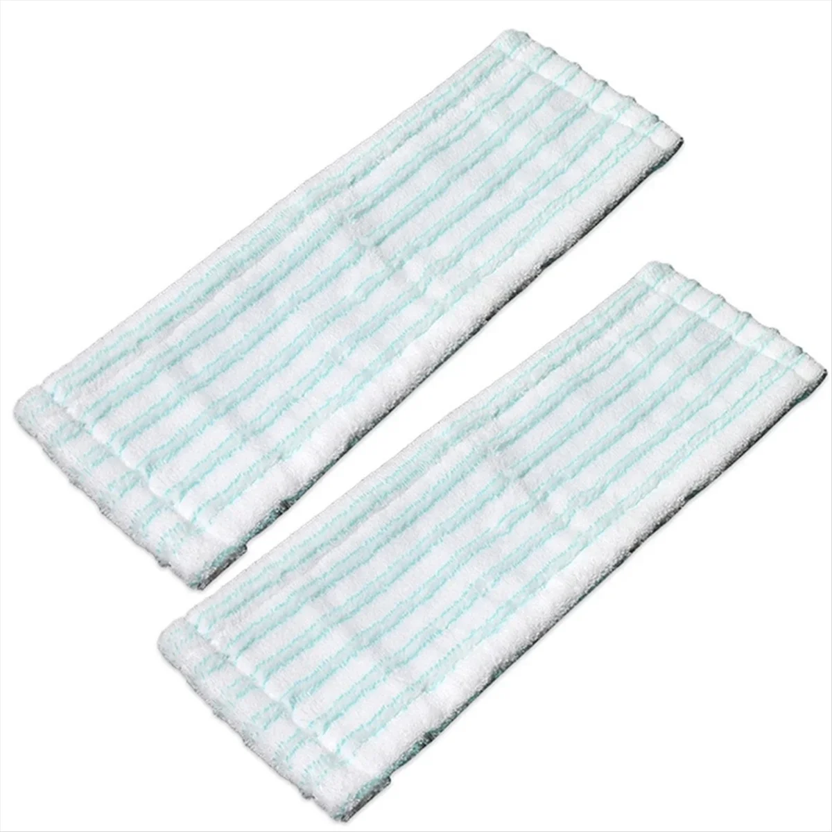 

A72P 2PCS Microfiber Mop Heads Replacement for System Mop Floor Wiper Steam Mop