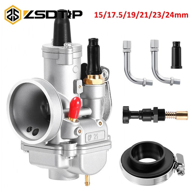

ZSDTRP Новый карбюратор CP POLINI 15/17,5/19/21/23/24 мм для двигателя PUCH MAXI PIAGGIO 50cc 100cc