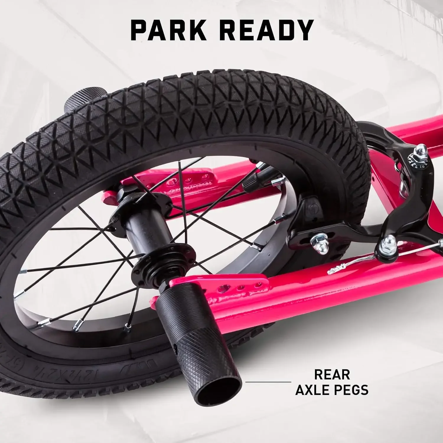 Expo Kick Scooter, BMX-Style Handlebar & Brake Cable Rotor, Wide Foot Deck for Kids Youth Boys Girls Ages 6 and Up, Rear Axle Pe