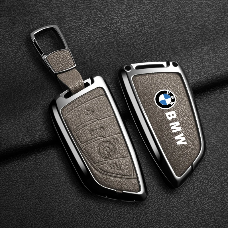 Car Key Case Cover Shell Holder Full Protector For BMW X1 X3 X5 X6 X7 1 3 5 6 7 Series G20 G30 G11 F15 F16 G01 G02 F48 Accessory