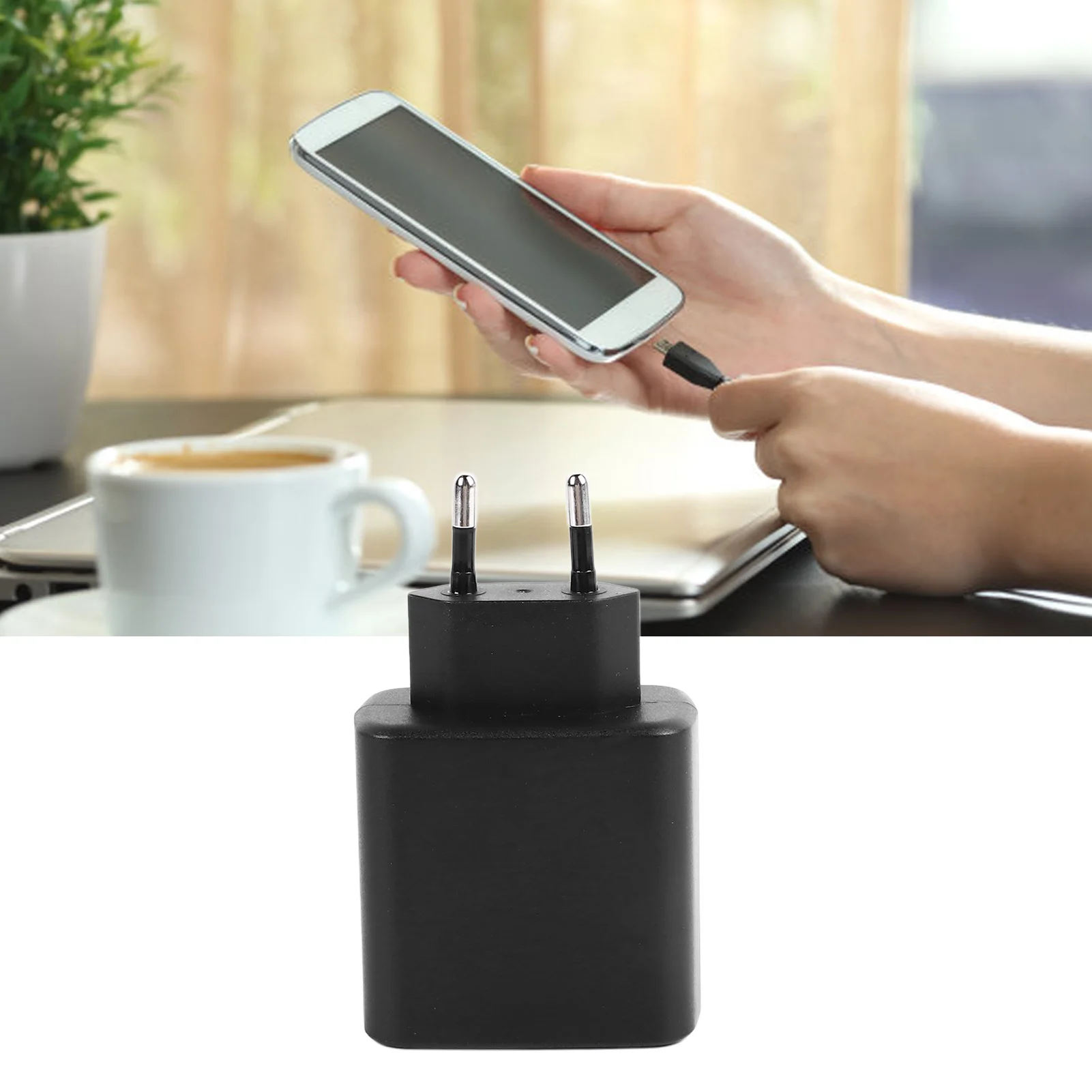 Phone Charging Adapter  Head for Galaxy S22 PD 45W Phone Fast Charging  Adapter Block for Android Devices Black