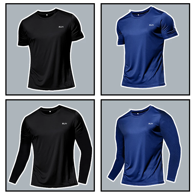 Quick Dry Leichte Tops Männer Lange Ärmel T-Shirt Laufen Fitness Outdoor Sport Hemd Gym Kleidung Männer Ropa Deportiva Hombre