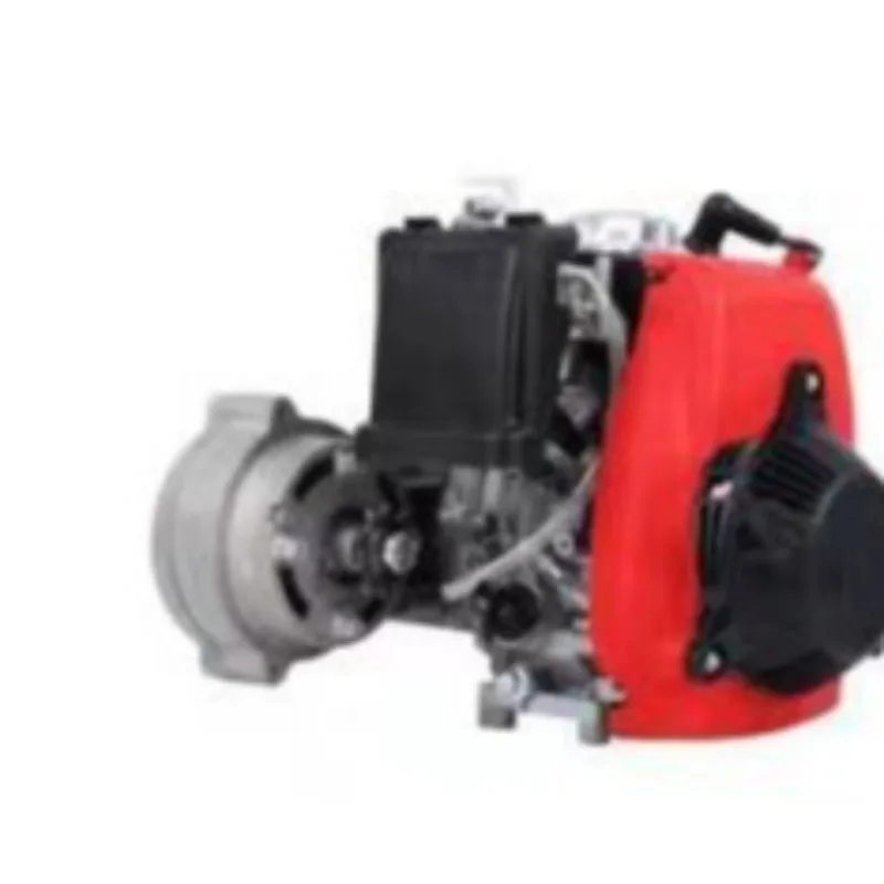 4-Stroke Bicycle Gas Engine Kit with Dual Chain Drive System for Motorized Bike Conversion  1pcs