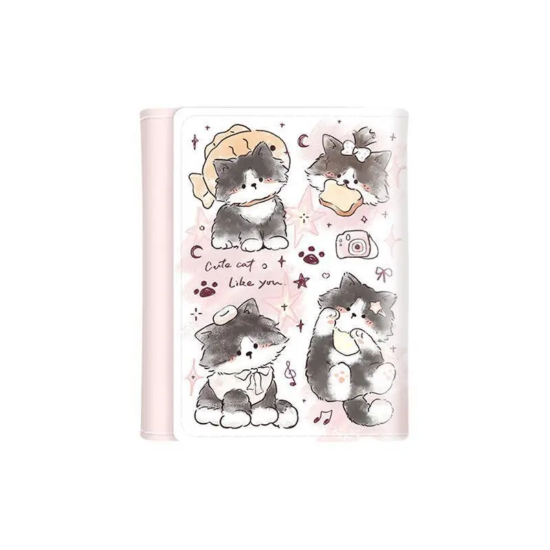 Multi-Card Slots Cartoon Short Wallets Card Bag Lightweight Cute 3 Fold Card Bag Short Cute Women Wallets For Young Girls New