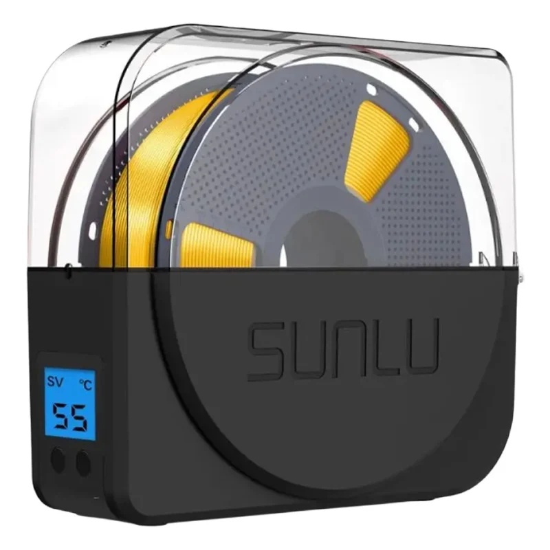 SUNLU Offizieller S1 Plus Filament-Trockner für 3D-Drucker-Filament, Dehydrator mit Lüfterdesign, Filament-Aufbewahrung 1,75 2,85 3,00mm