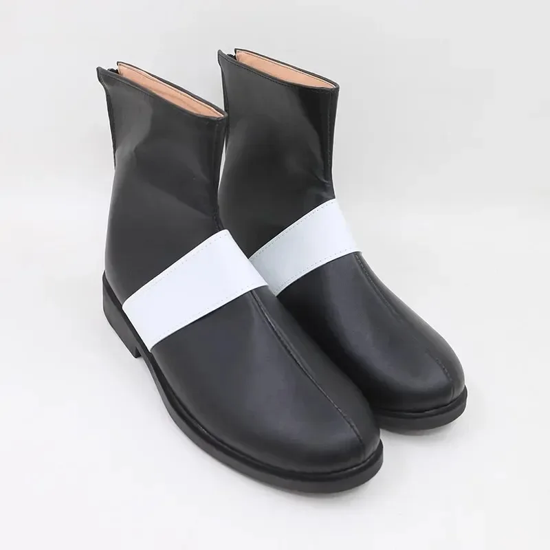 2025 aaa RealCos أنيمي شخصية 5 غورو Akechi أحذية بوت قصيرة تأثيري إكسسوارات أحذية هالوين كرنفال لعب الأدوار زي الدعائم Wo #4