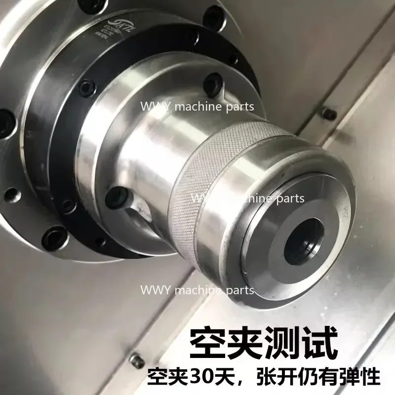 CK46# 3.0-46.0mm Round Hole Type CNC lathe Back Pull collet Spring Steel High Precision Chuck Round Square Hexagon