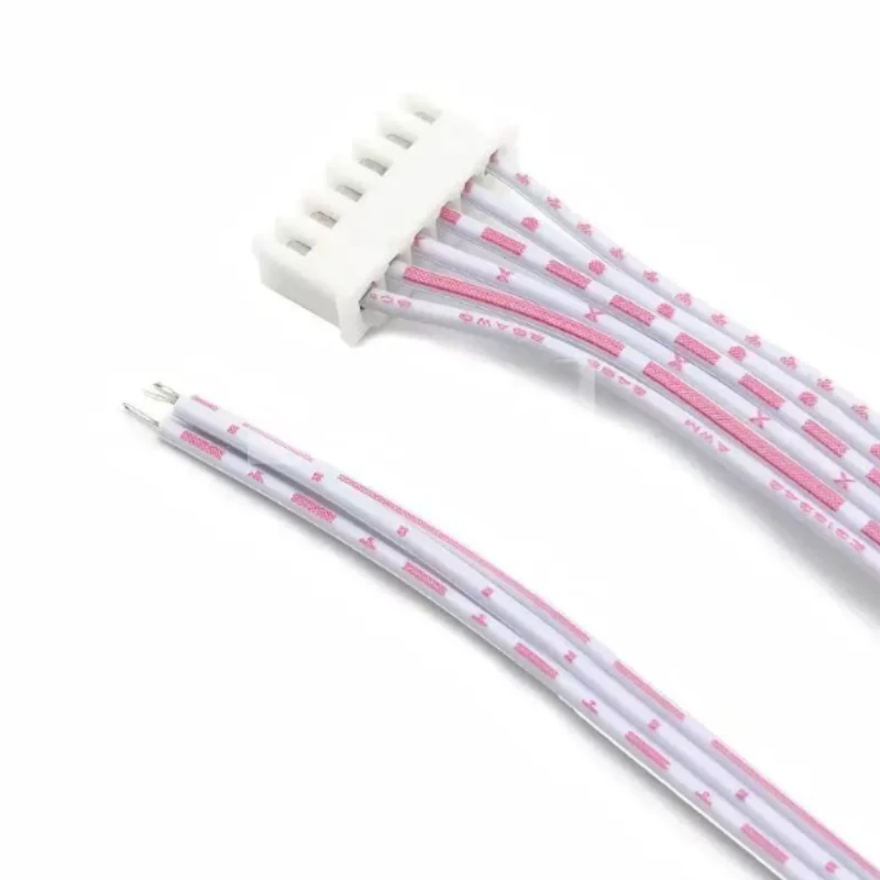 10PCS JST XH2.54 Wire Cable Connector Single Head 2P 3P 4P 5P 6P 7P 8P 9P 10P 11P 12Pin 2.54mm Red White Terminal Wire 10CM