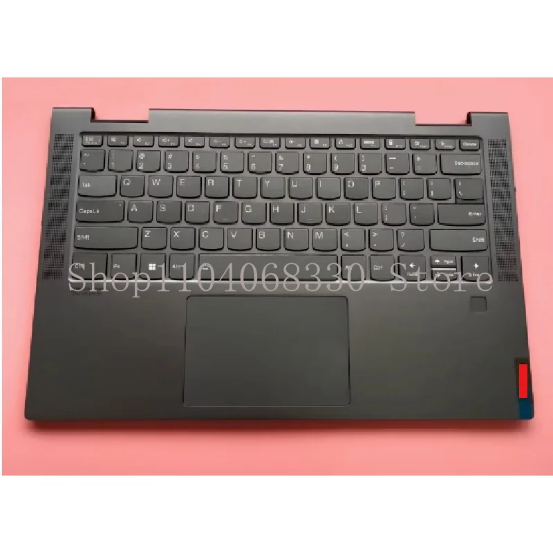 New for Lenovo YOGA 7 14ITL5C backlit keyboard Palm rest Gray 5CB1A16224