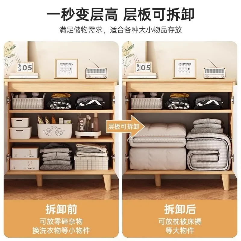 خزانة ذات أدراج، خزانة ملونة لغرفة النوم، خزانة بجانب السرير، خزانة تخزين جدارية لغرفة المعيشة، خزانة ذات أدراج #4