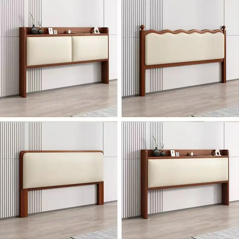 Beech bedside ultra-thin solid wood backplane single purchase
