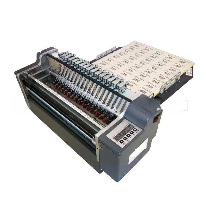 A3 new black label marking machine self-adhesive mold automatic paper feeding sticker surface slitting machine transparent film