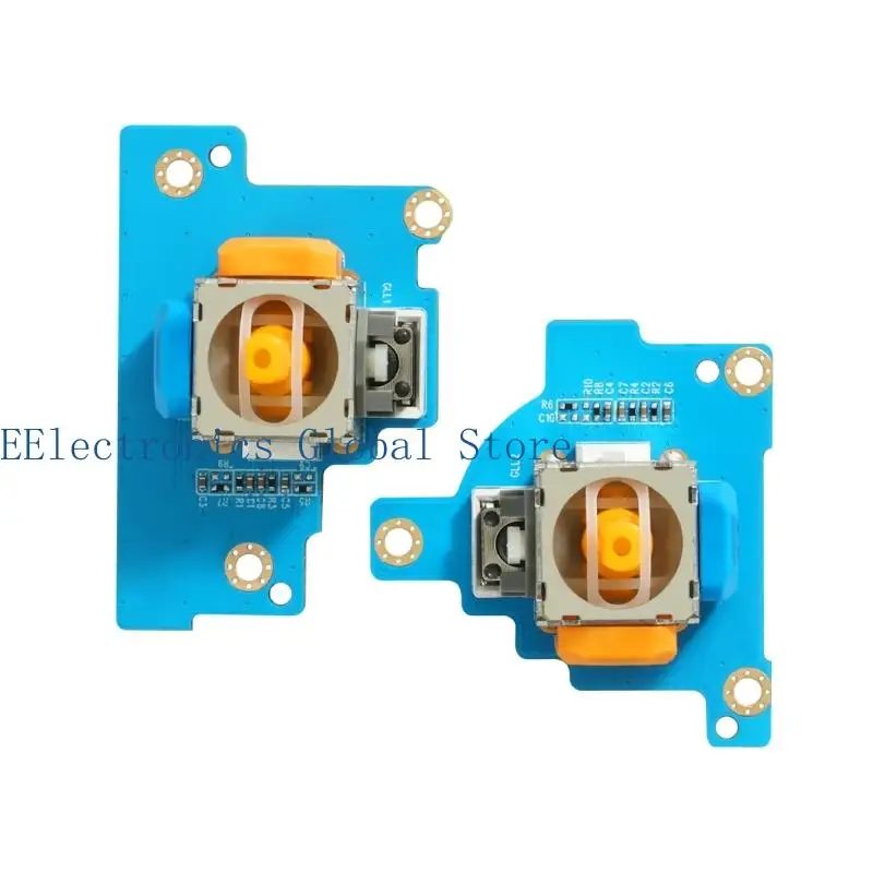 462B Handheld Console Joysticks Repair Assembly, TMR Analog Replacement Module Pair, PCB Mounted Set for Hardware Refreshing and